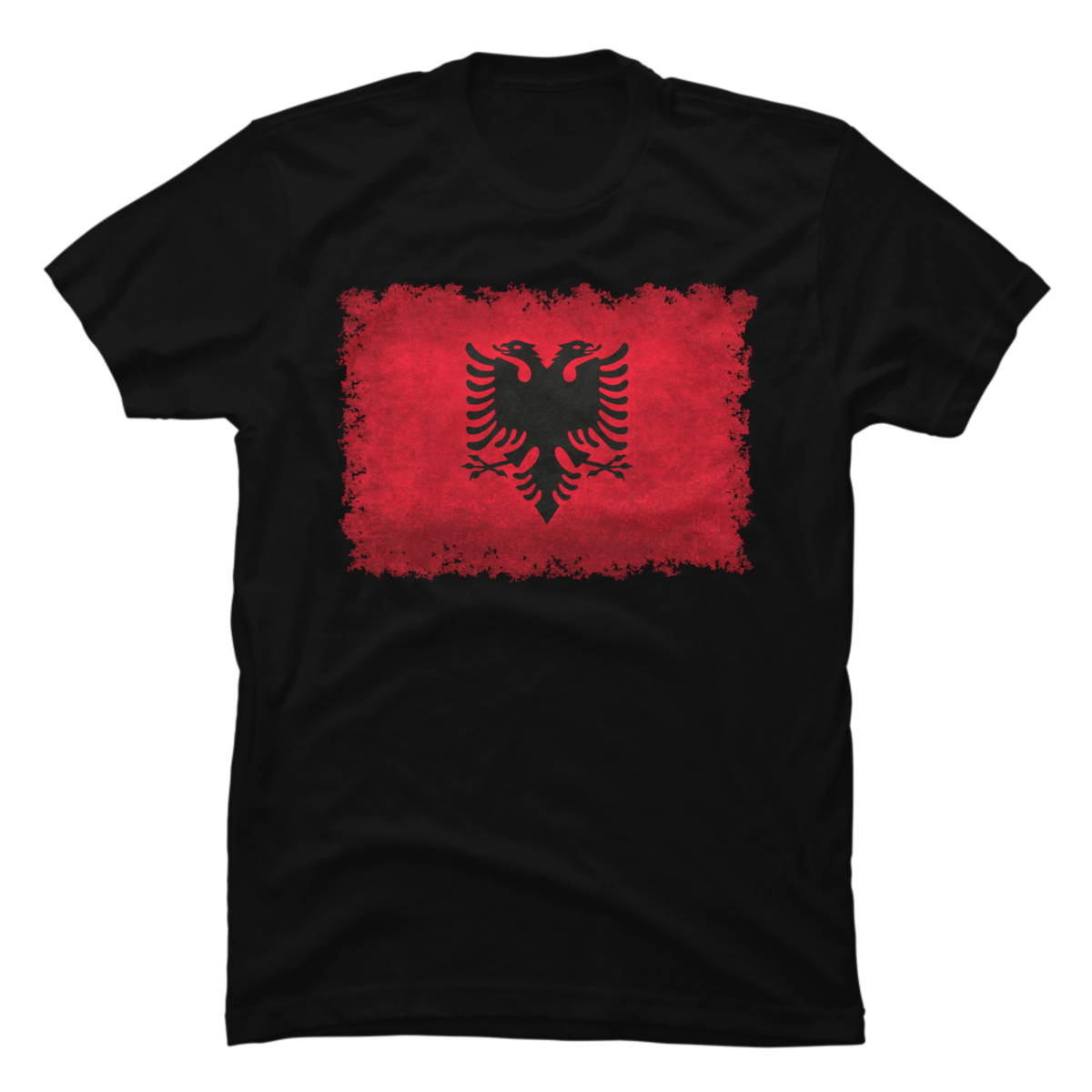 albanian flag shirt